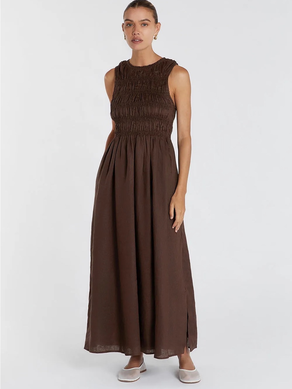 Dissh Lessi dress in bitter choc / size us 6
